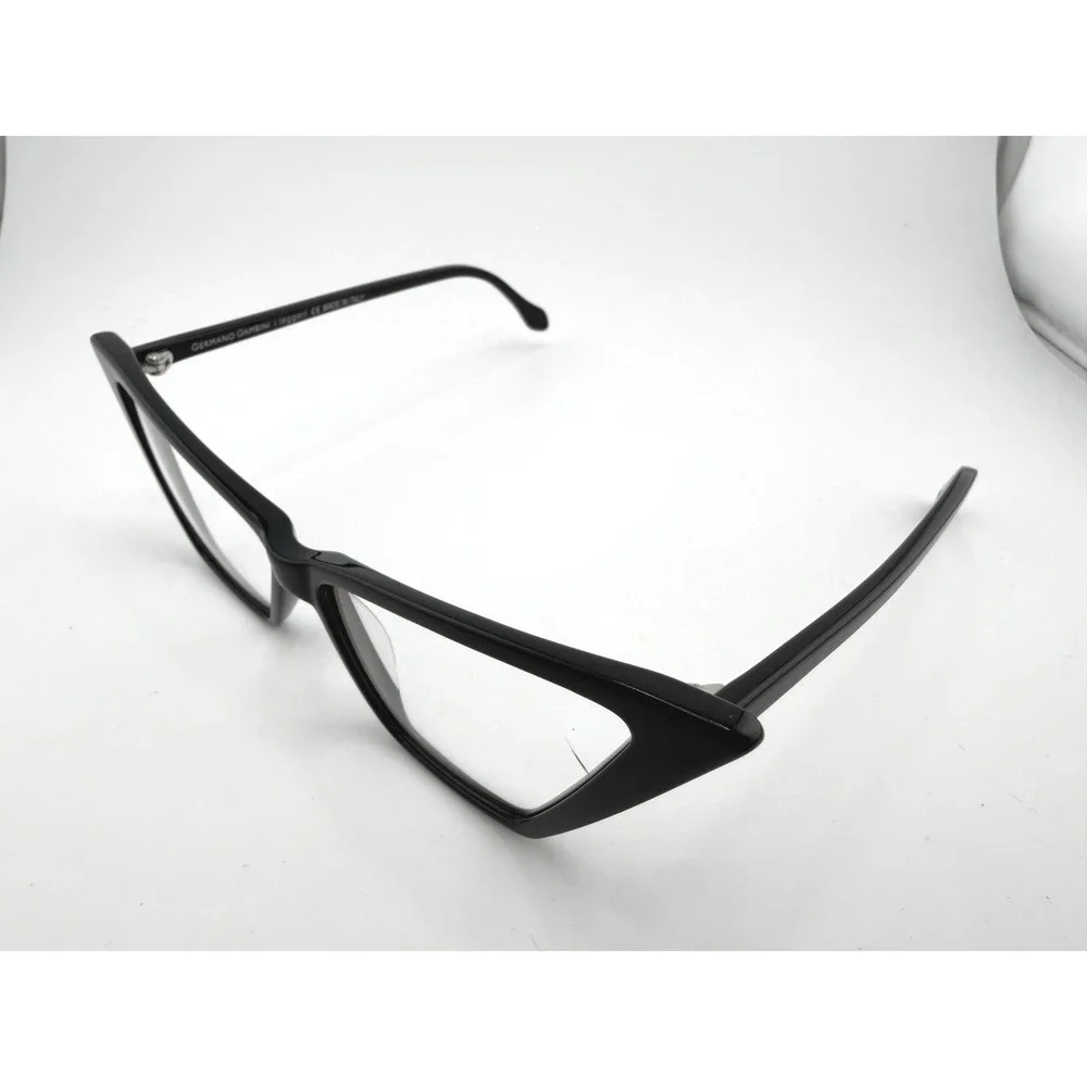 Germano Gambini i leggeri Black Cat Eye Eyeglasses GG141 56-13-145 Italy